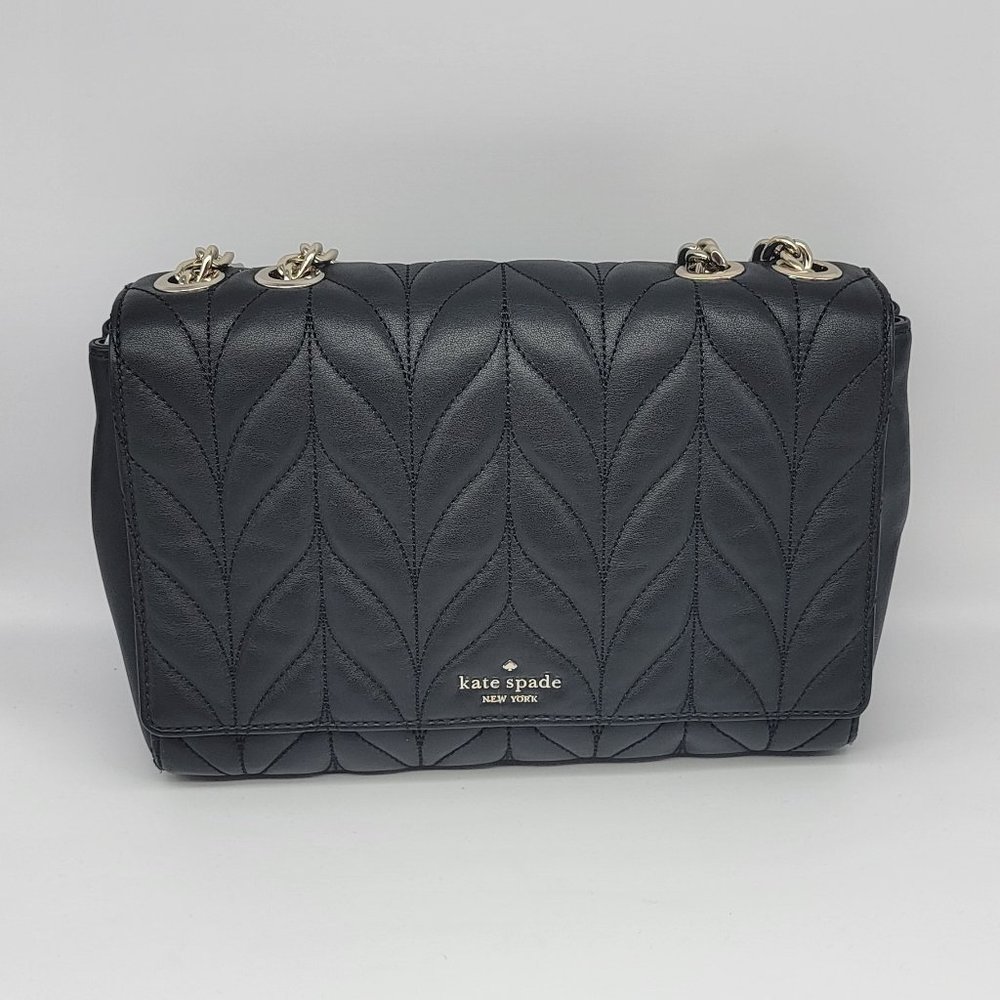 Kate Spade Briar Lane Quilted Emelyn Crossbody Black